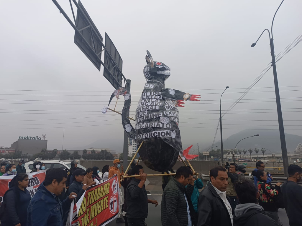 El Paro de transportistas inició hoy 26 de septiembre y el objetivo es llegar al Congreso | Fuente: X