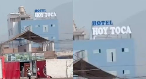 Hotel peruano «Hoy toca» causa sensación por su nombre en redes sociales