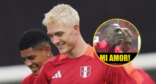 Luis Advíncula y su divertida bienvenida a Oliver Sonne en Videna: «Ay mi amor»