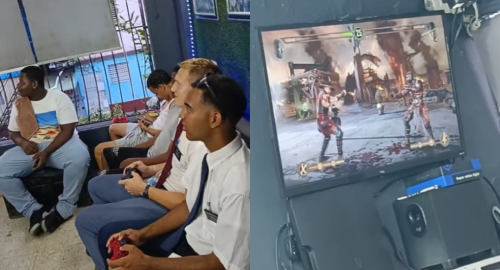 Mormones visitan peluquería para predicar y terminan jugando Mortal Kombat: «No los quemes»