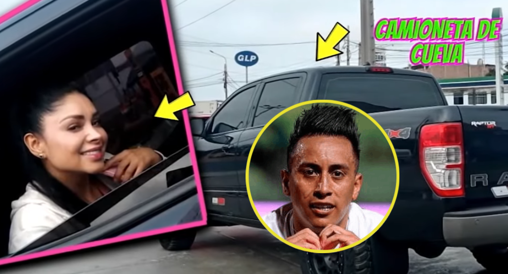 Pamela Franco se traslada en camioneta de Christian Cueva y hasta lo menciona en su show