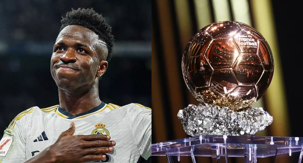 Vinicius sería el ganador del Balón de Oro 2024: «Tomará el trono de Cristiano Ronaldo y Messi»