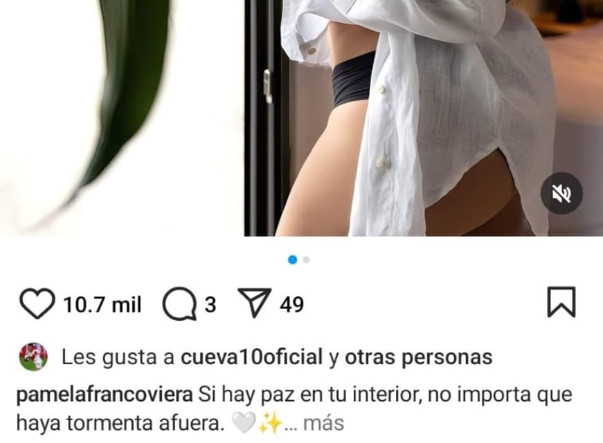 Pamela Franco publicó una sesión de fotos en Instagram | Fuente: @pamelafrancoviera