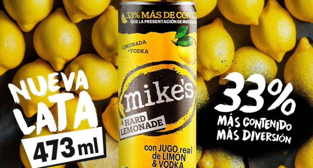 ¡Más Mike’s, más diversión! La nueva lata de 473 ml llegó para elevar tus planes