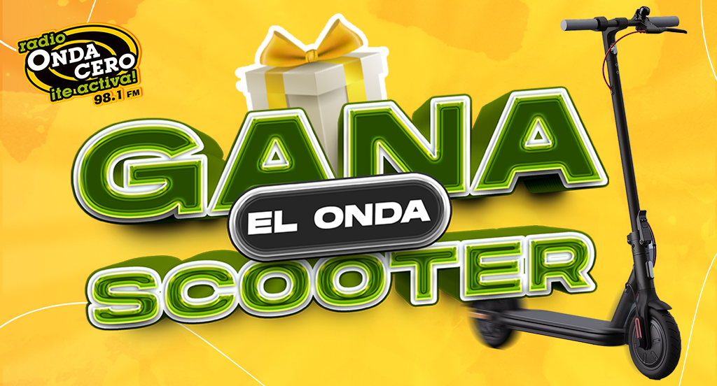 Gana el Onda Scooter: sigue estos 3 pasos y participa