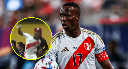 Luis Advíncula ENFURECIÓ tras ser cambiado en la goleada de Brasil a Perú