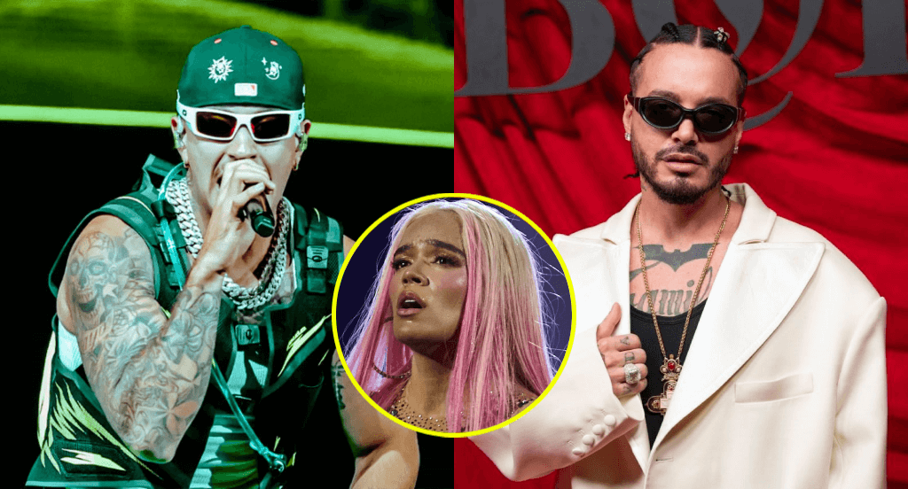 Feid y J Balvin defienden a Karol G tras críticas por su polémica canción +57