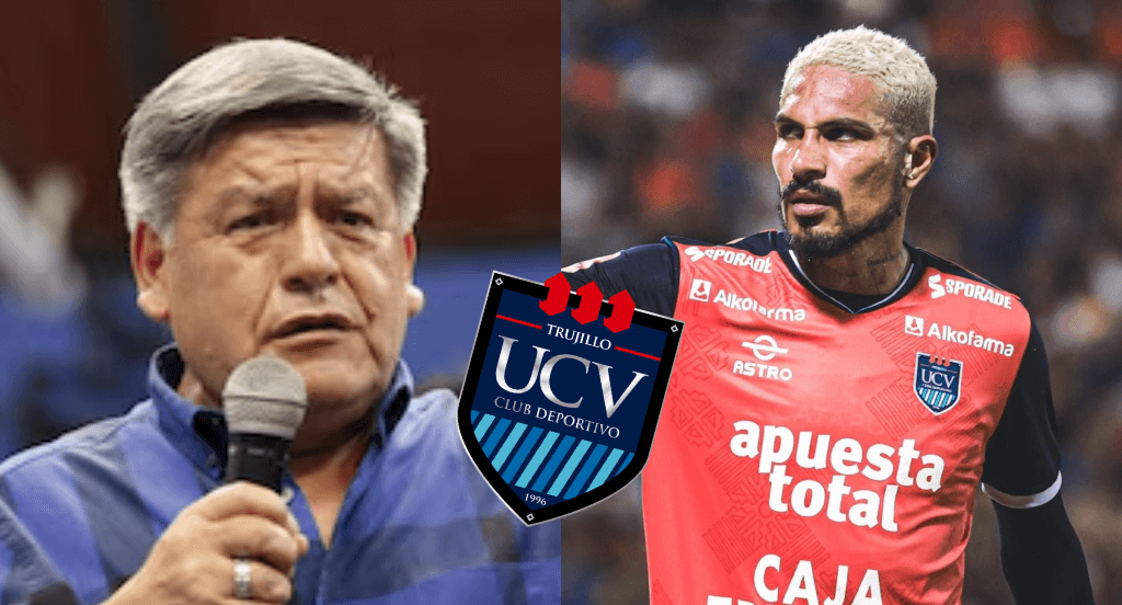 César Acuña enfurece y CULPA a Paolo Guerrero por el descenso de la UCV