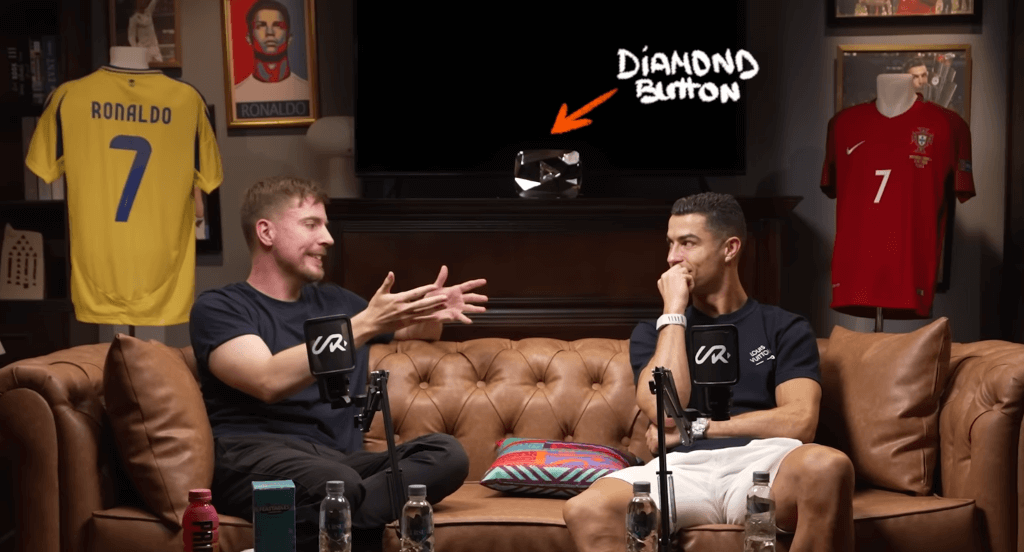 Cristiano Ronaldo y Mr. Beast rompen el internet con su charla en YouTube: mira aquí la entrevista completa