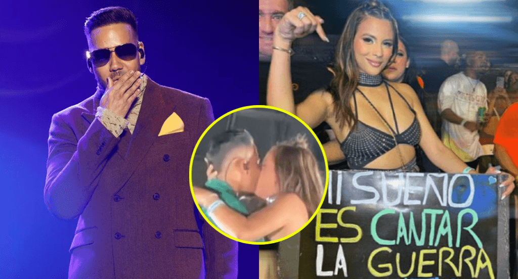 Mujer destruye su matrimonio de 10 años por besar a Romeo Santos en concierto