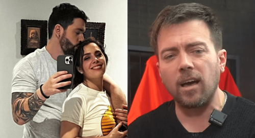 Novio de Yiddá Eslava ‘explota’ contra Julián Zucchi y le envía duro insulto: “Basura”