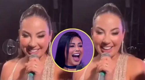 Pamela López animó concierto y niña le pregunta por Pamela Franco: “¿Cuándo viene?”