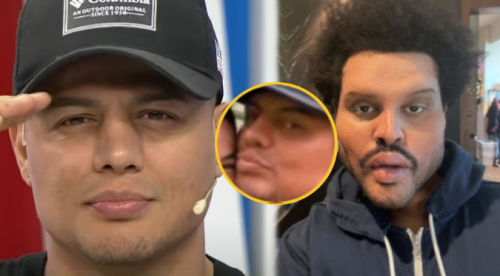 Jonathan Maicelo aparece con supuesto nuevo retoquito y sorprende con su gran parecido a ‘The Weeknd’