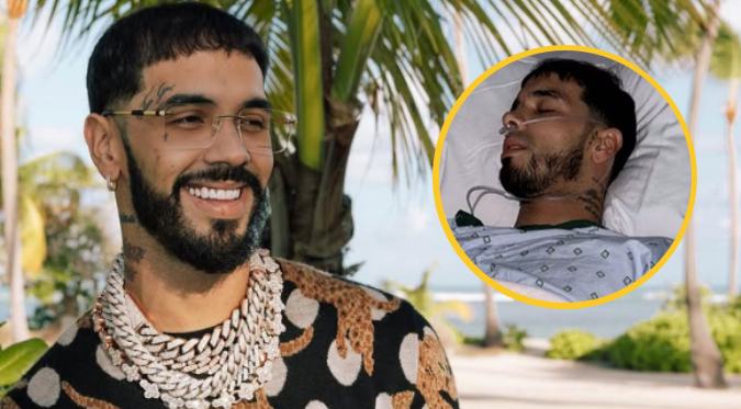 Anuel AA estaría hospitalizado desde hace varios días por culpa de un tatuaje: “La cosa está fea”