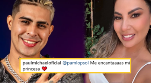 Pamela López y salsero con el que se besó no ocultan su amor: “Me encantas, mi princesa”